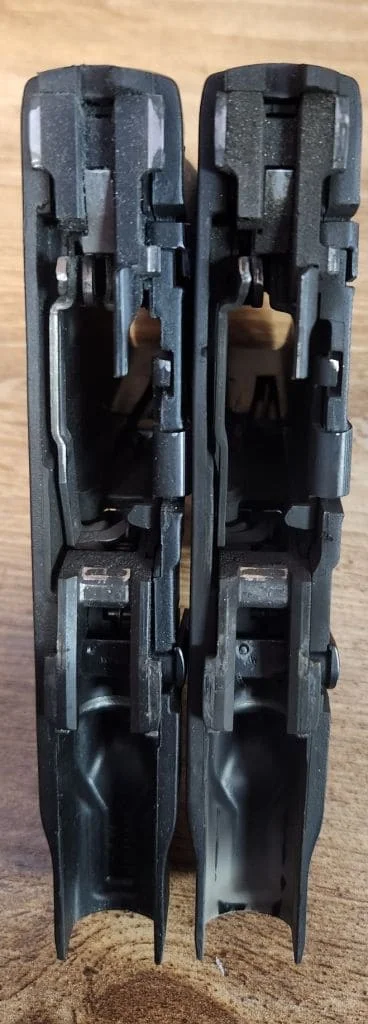 Smith wesson shield 1.0 vs 2.0 frame