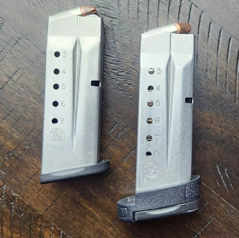 Smith wesson shield 7 and 8 rd mag