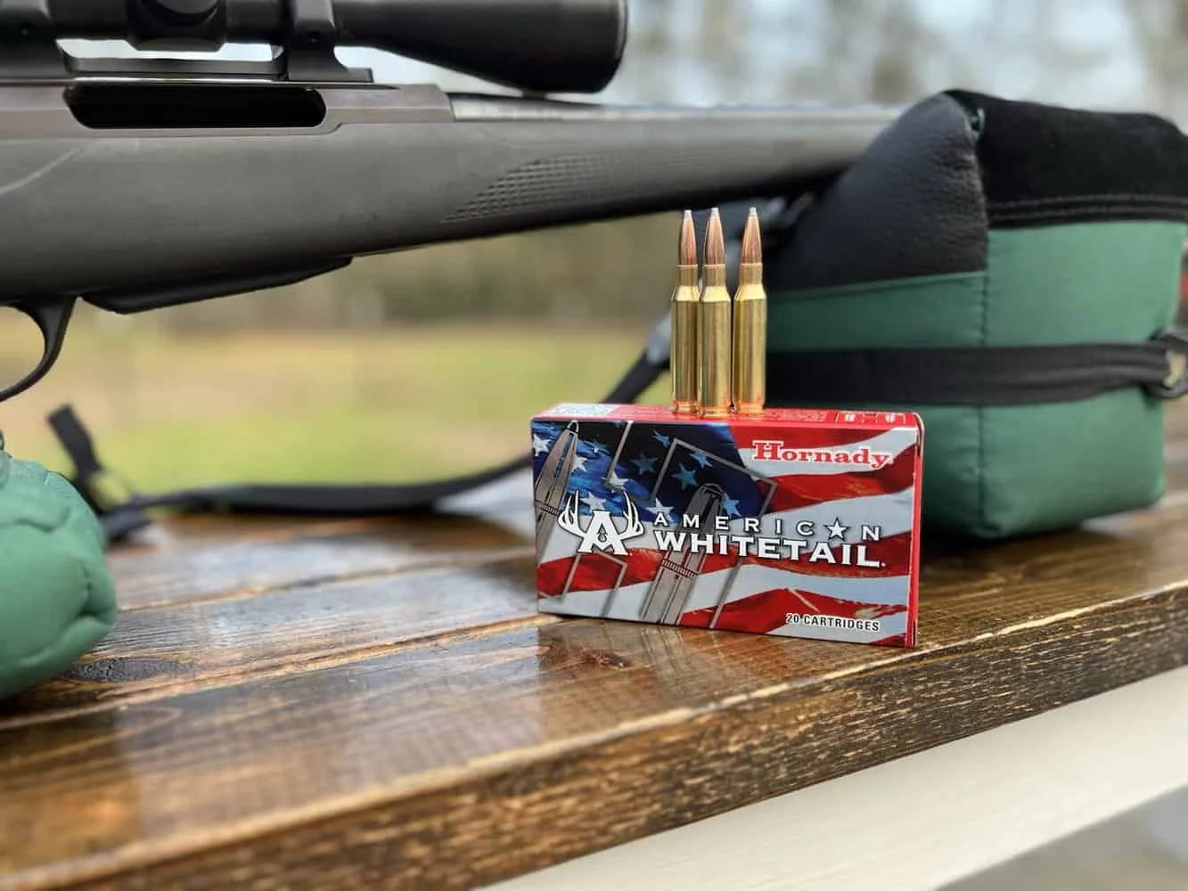 hornady american whitetail ammo with tikka t3x lite