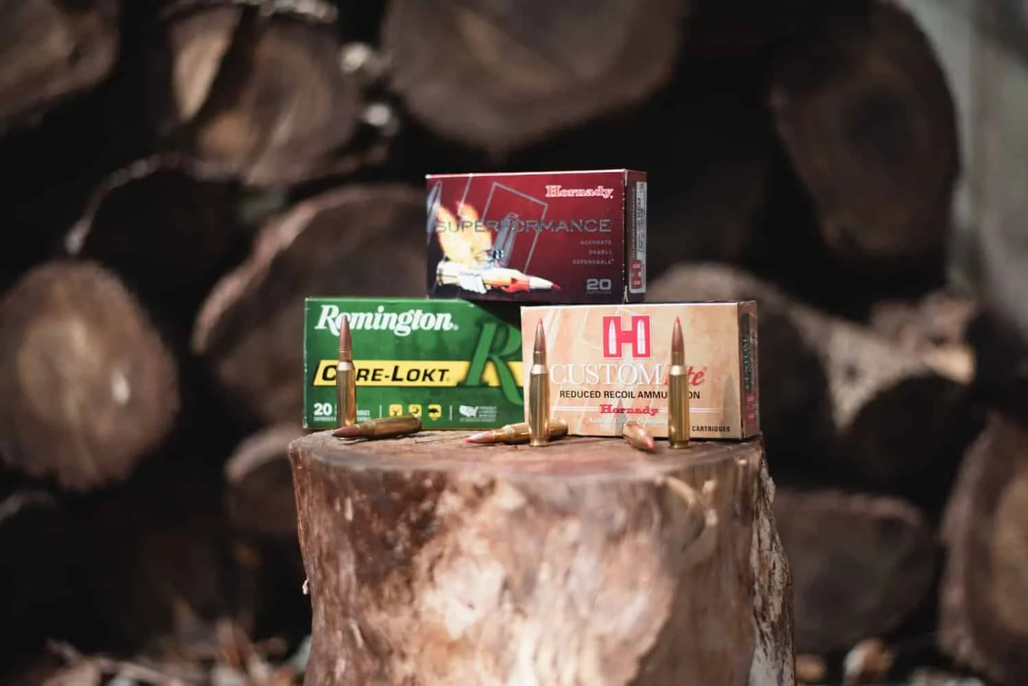 hornady superperformance remington core lokt hornady custom lite ammo