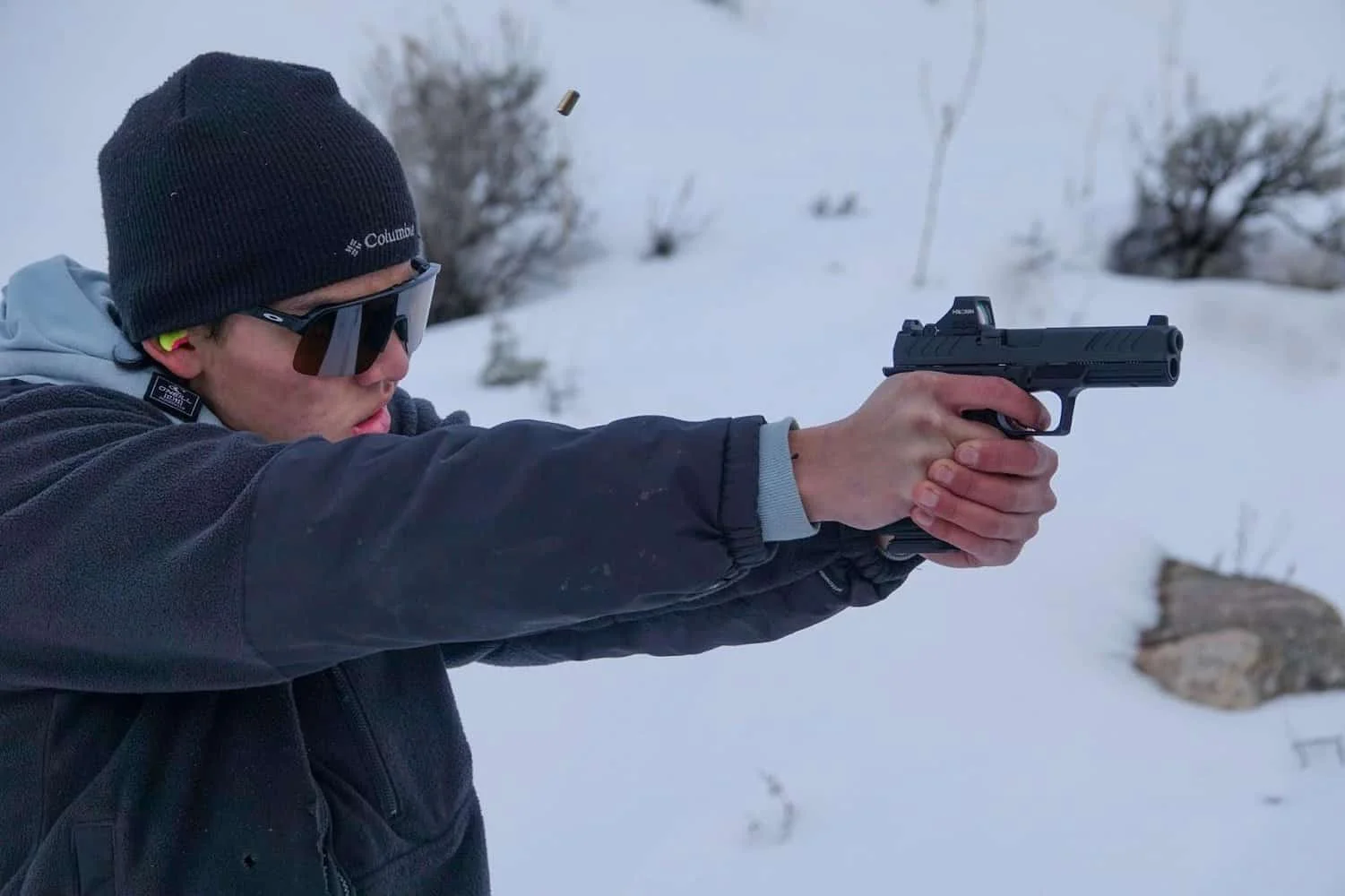 shadow systems dr920 hands on review in snow