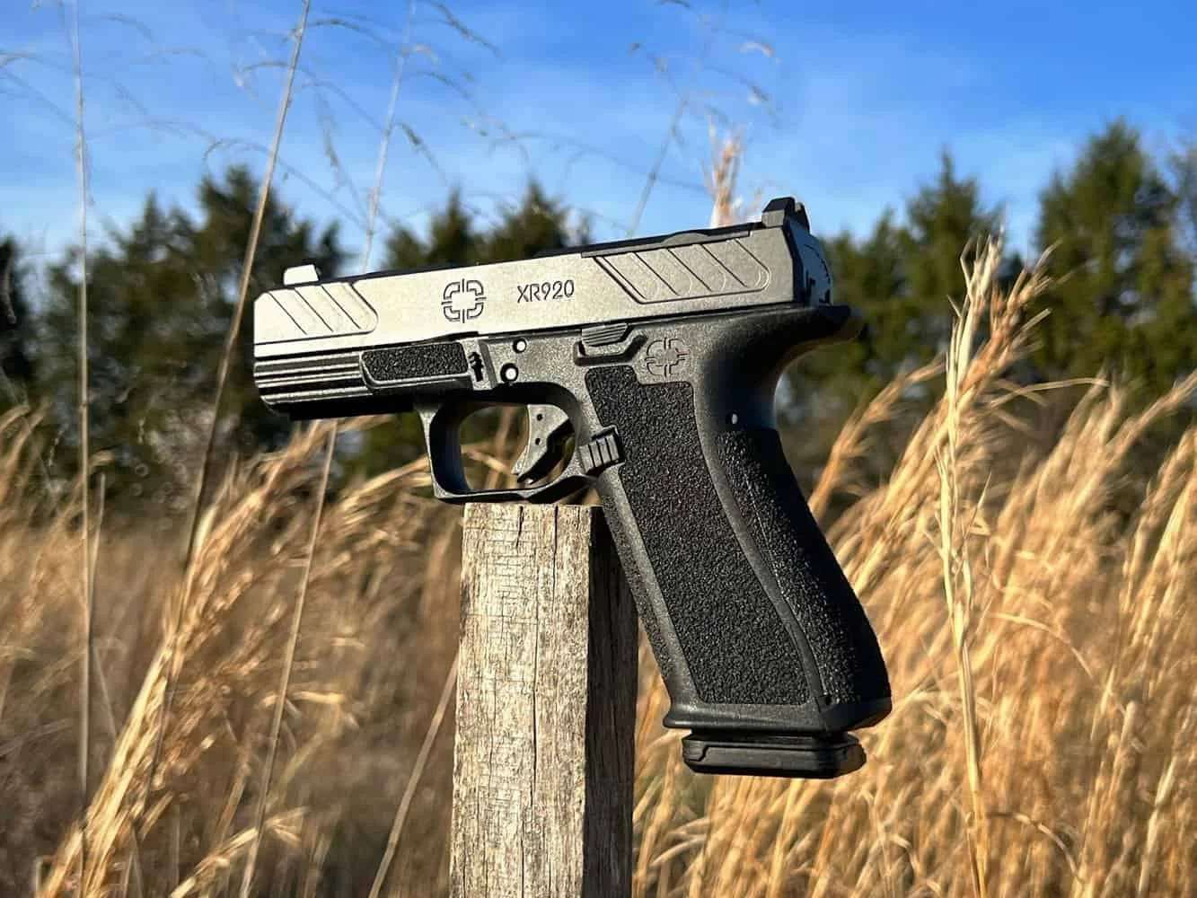 shadow systems xr920 in front of field