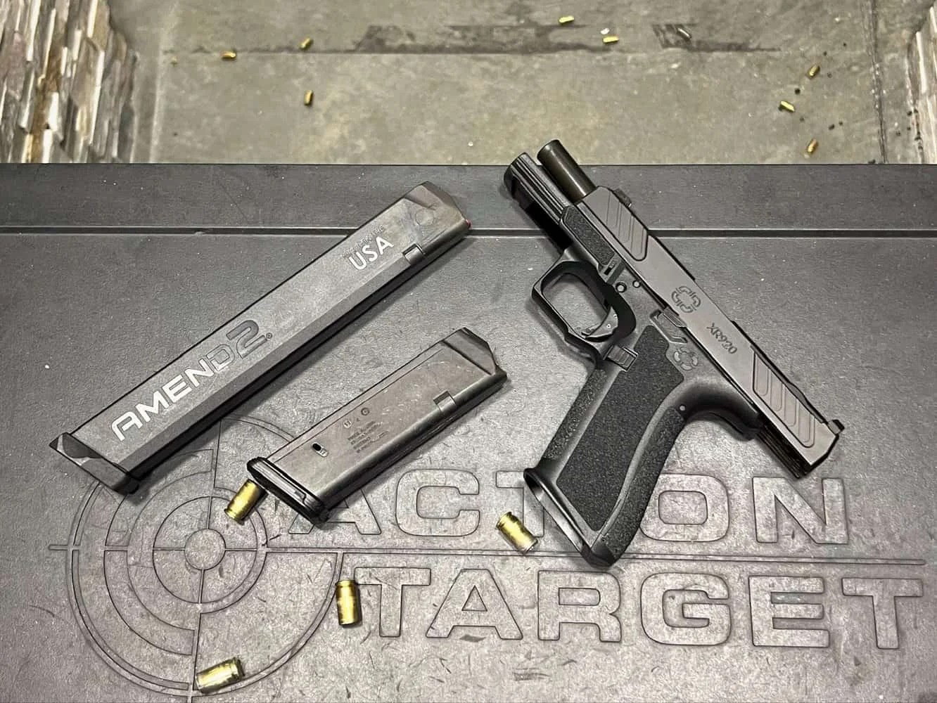 shadow systems xr920 range test with amend2 magazines mags