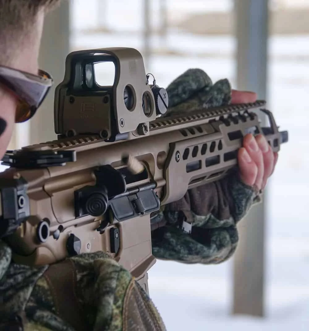 sig sauer mcx spear lt hands on test at range
