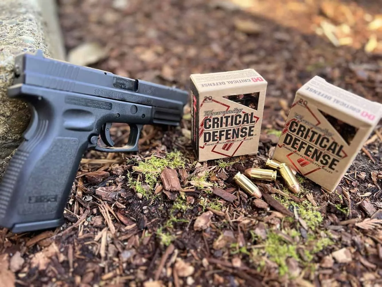 springfield armory xd40 review with Hornady critical defense ammo