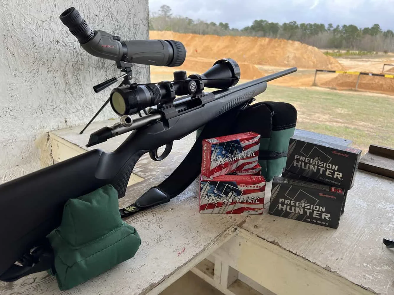 tikka t3x lite range test with hornady ammo