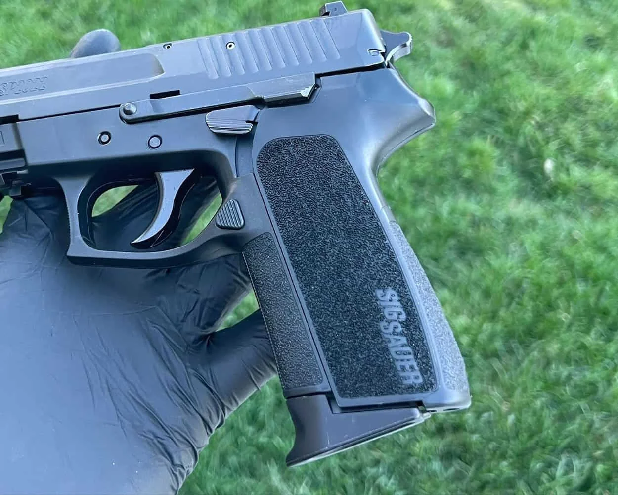 Sig Sauer SP2022 grip and trigger