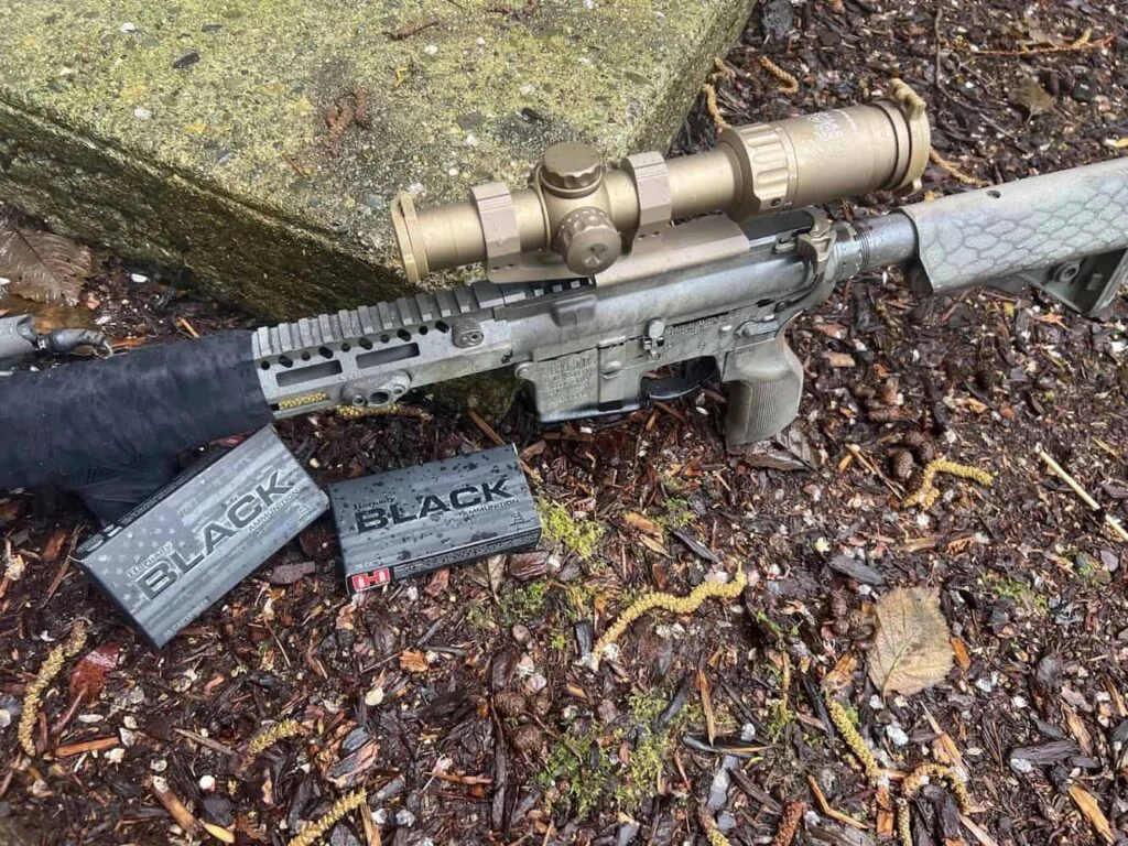 armament sai6 with bcm recce mcmr hornady black ammo rifle ar-15 gun
