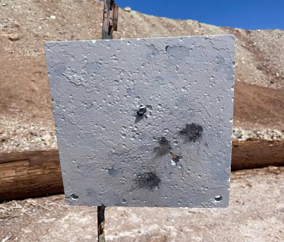 colt m4 groupings from range test