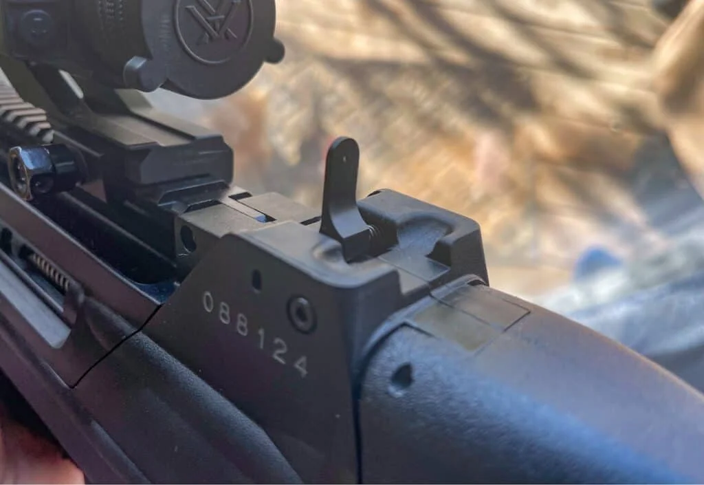 fn fs2000 pop up rear sight