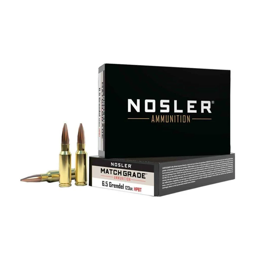 Nosler Match Grade 6.5 Grendel 123gr