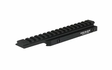 Weaver AR Flat Top Riser Rail 20MOA 99675