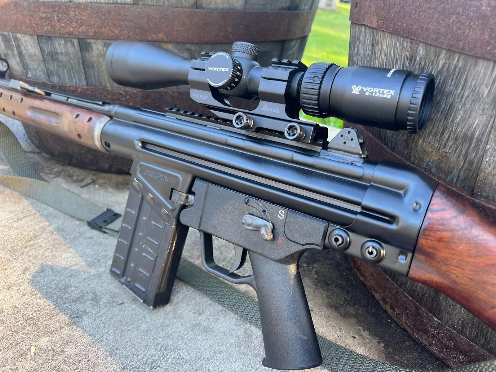 century arms c308 close up ergonomics grip magazine review