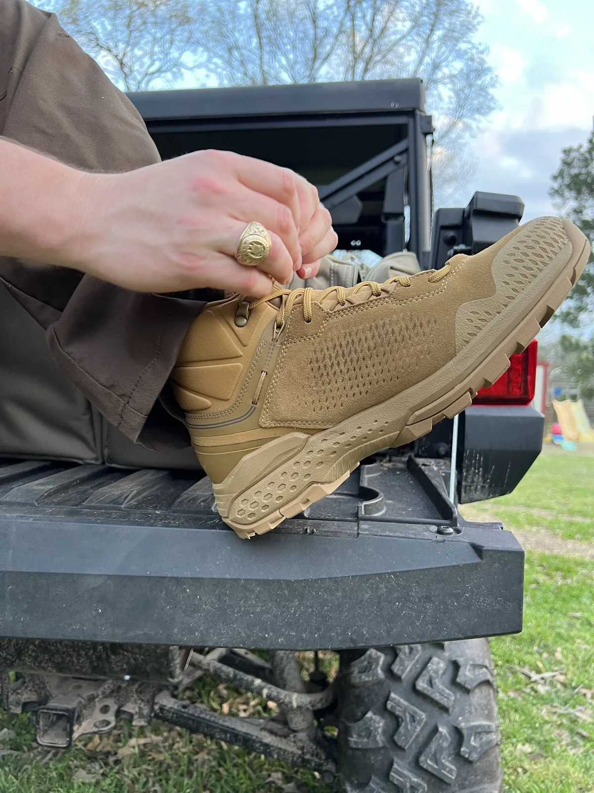 garmont t4 groove g dry lacing them up