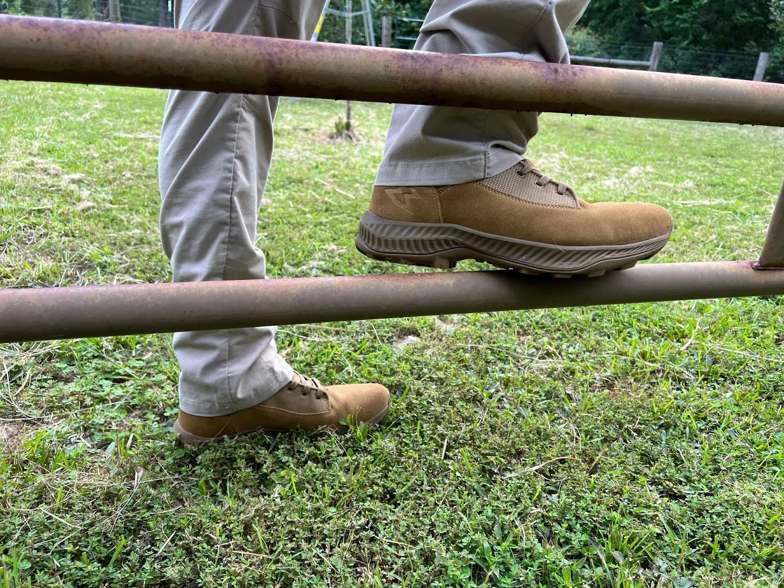garmont t8 falcon boot on the farm