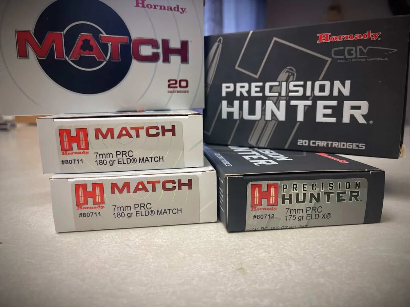 hornady 7mm prc ammo used for review