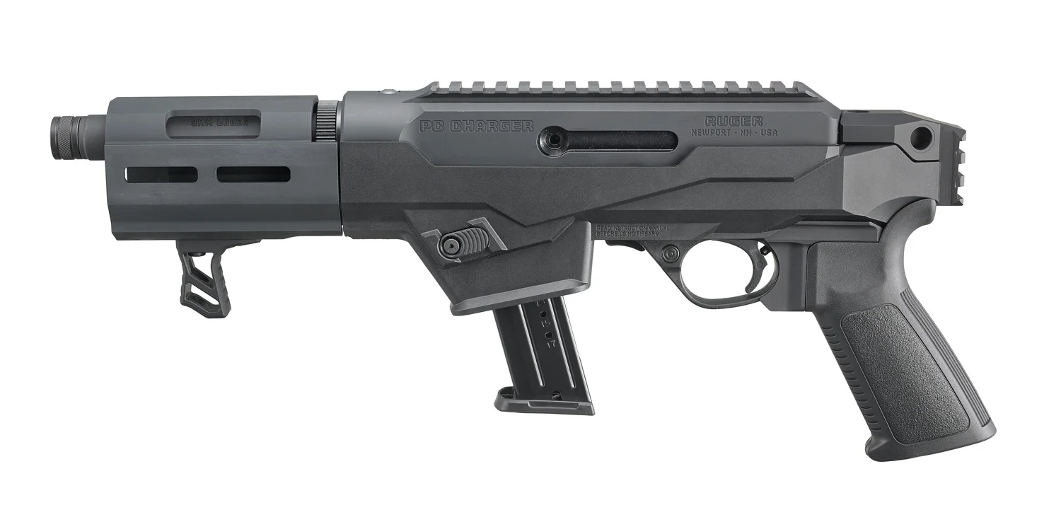 RUGER PC Charger 9mm 6.5" 17rd Pistol -Black