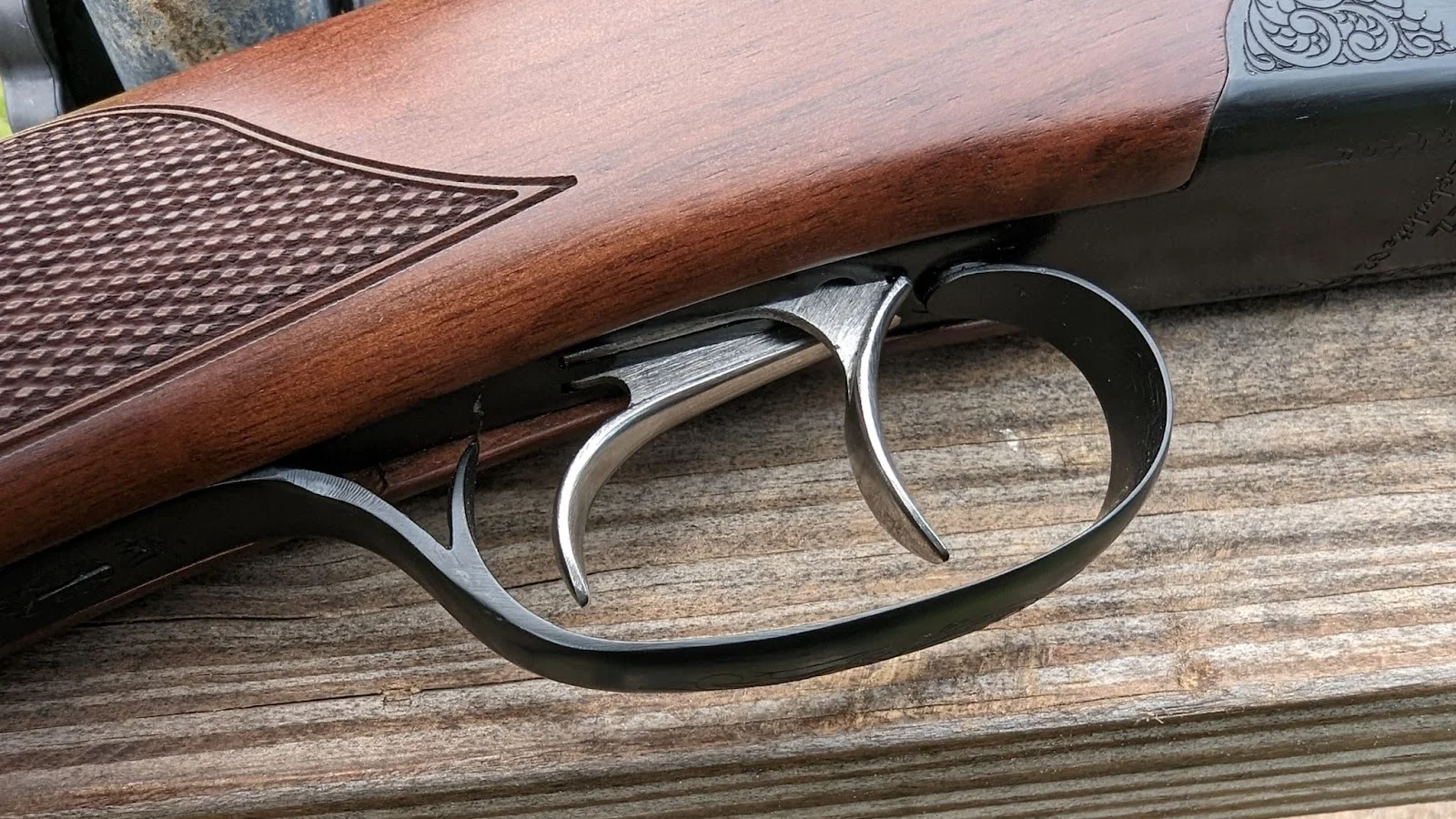 Cz bobwhite close up trigger