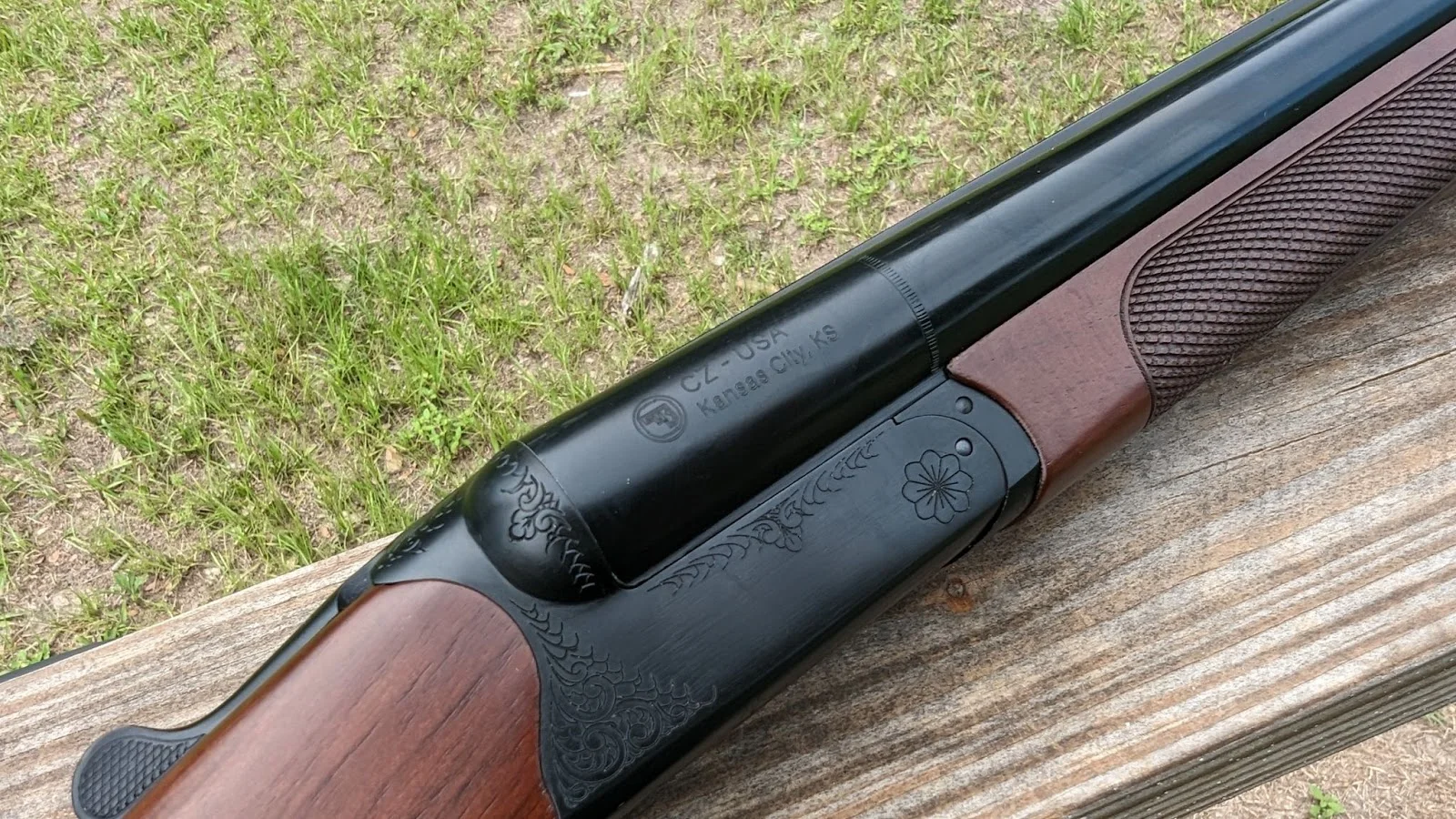 Cz usa logo on cz bobwhite