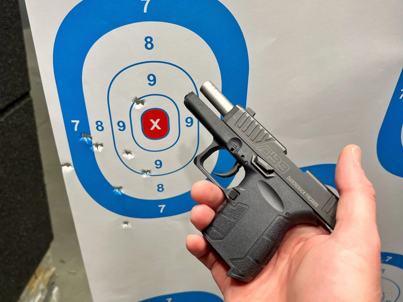 diamondback db9 hands on groupings