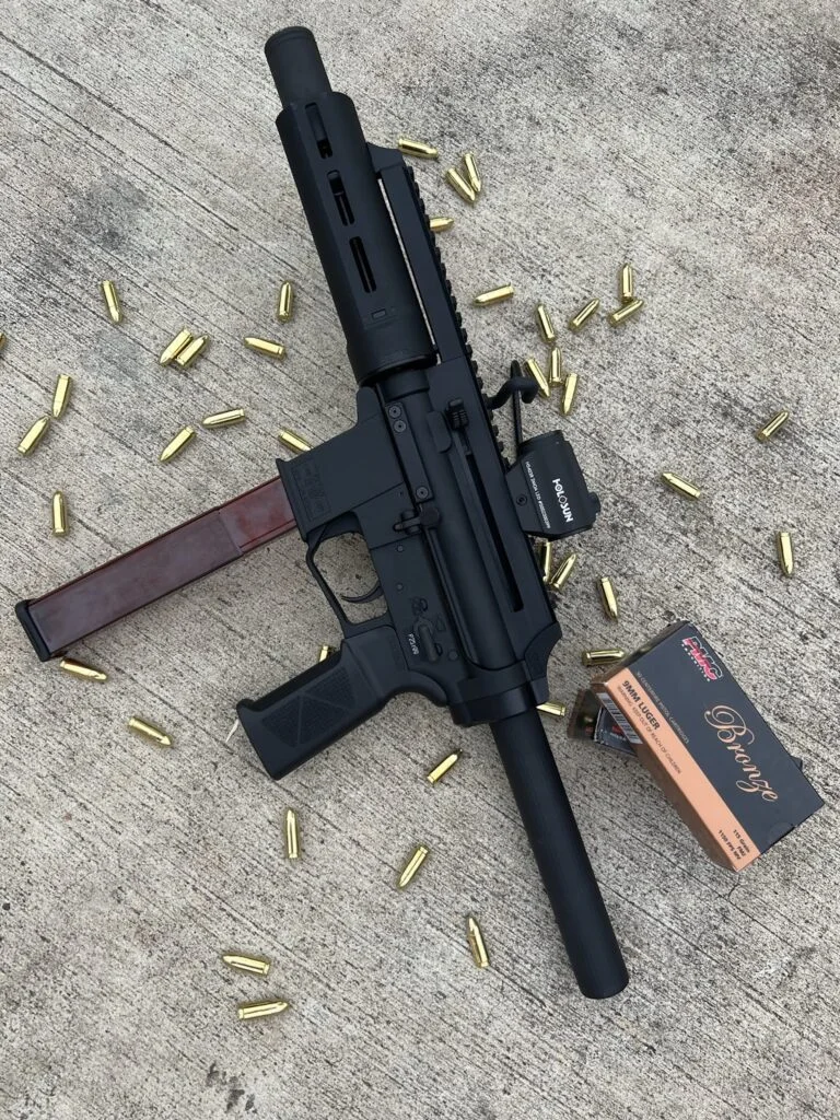 extar ep9 range test with bullets scattered and pmc bronze ammo