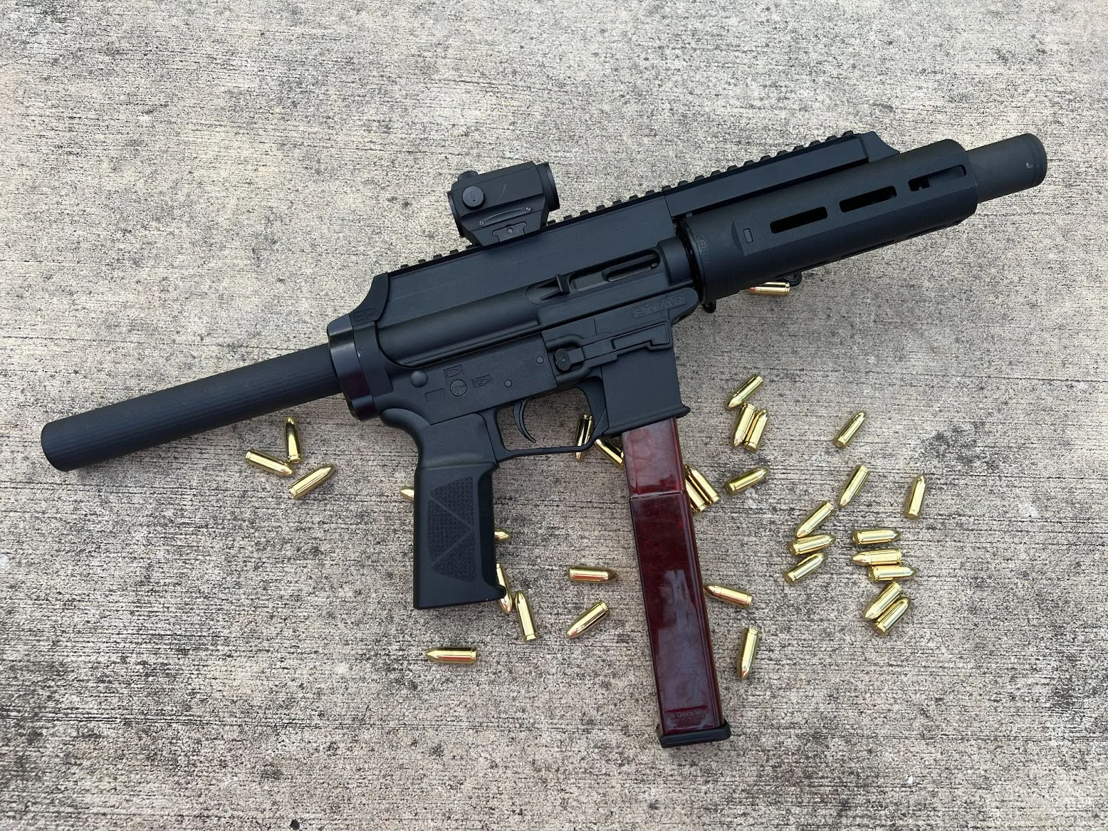 extar ep9 review with bullets scattered