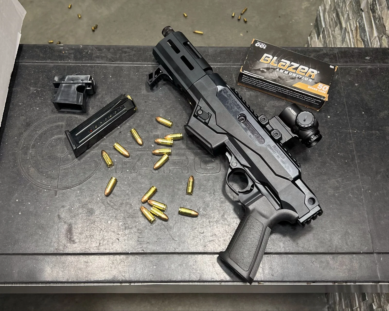 ruger pc charger review with cci blazer ammo 9mm