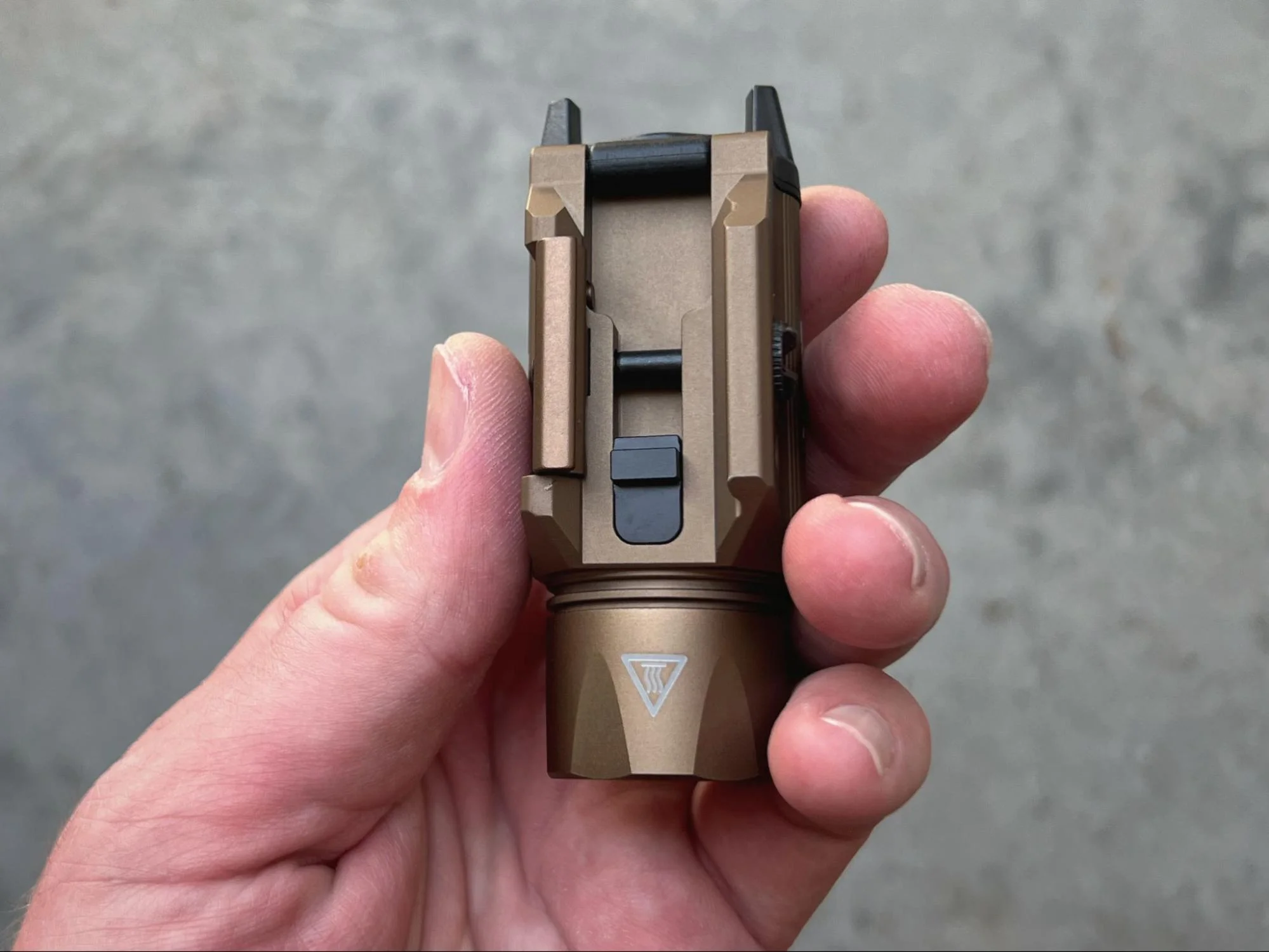 lapg sliderail xwl weapon light hands on