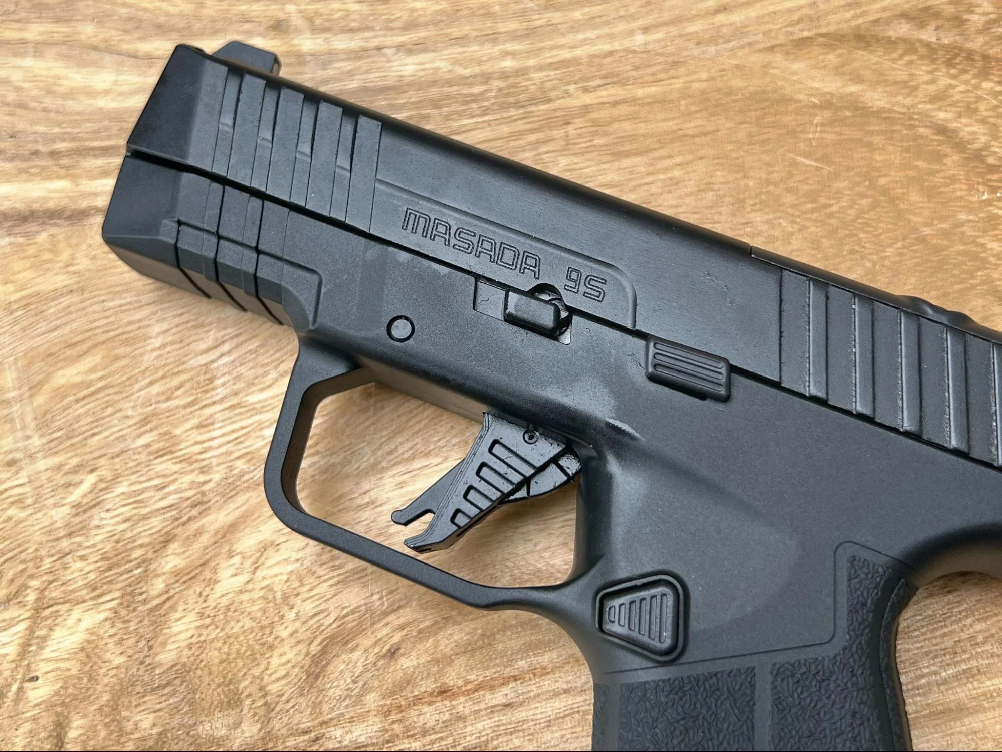 masada 9s slim hands on review trigger and slide