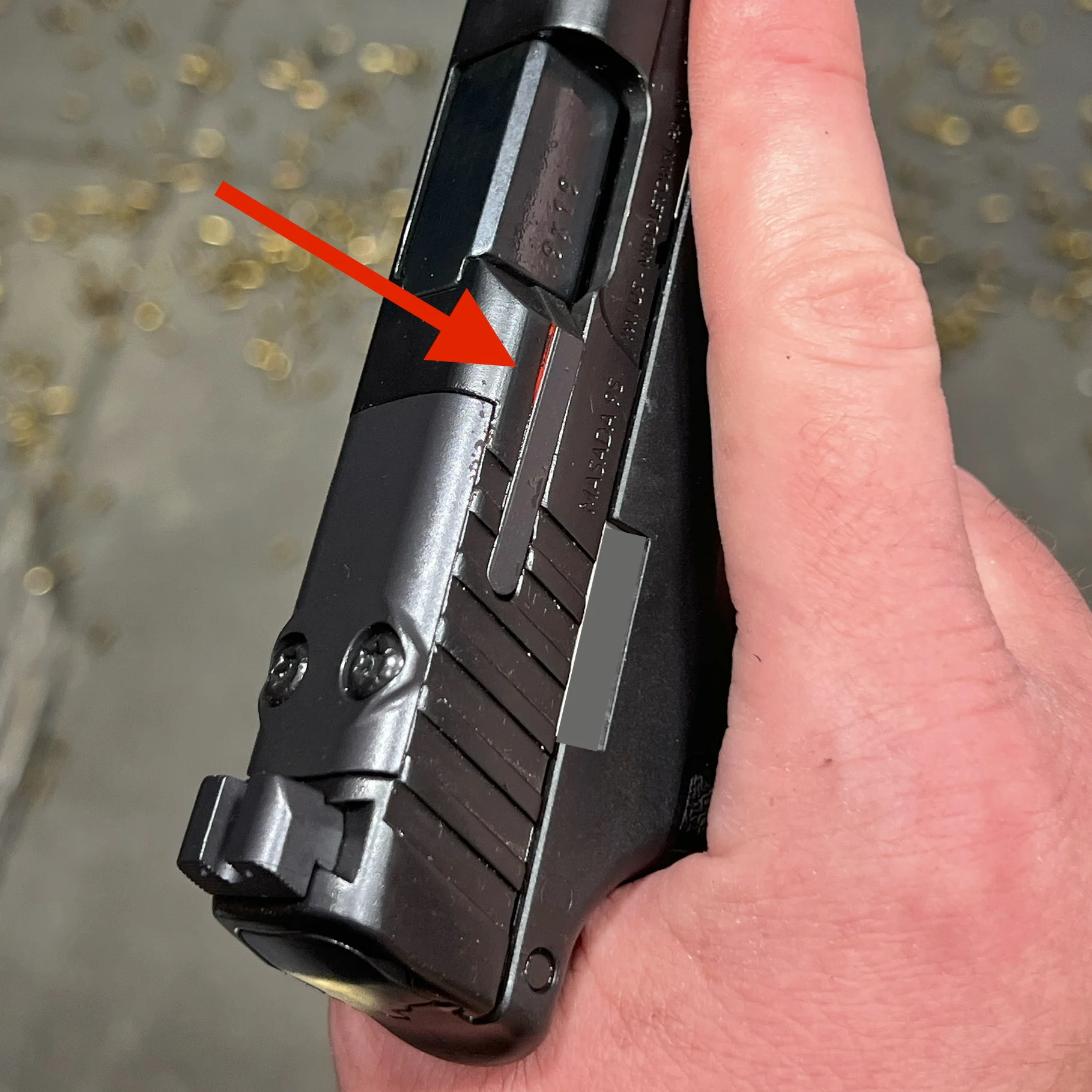 masada 9s slim loaded chamber indicator
