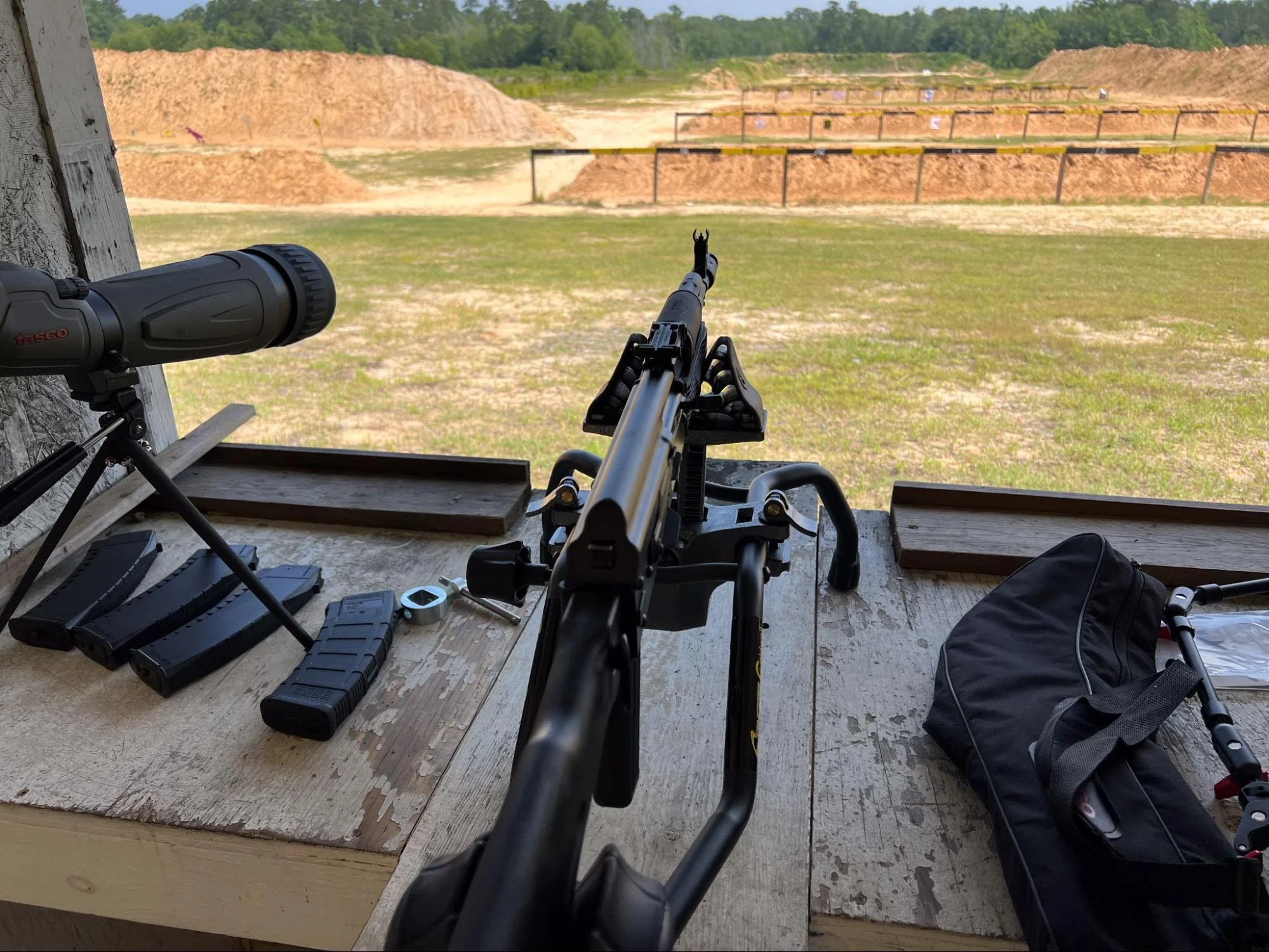 psa palmetto state armory ak74 ak-74 outdoor range test
