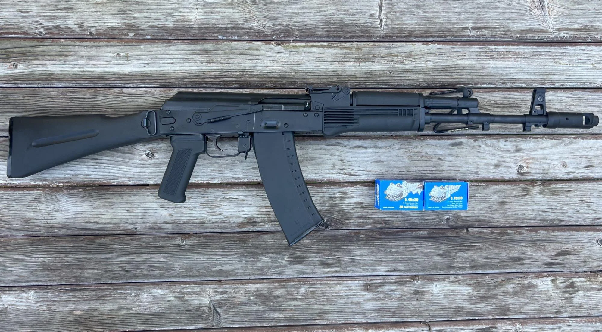 psa palmetto state armory ak74 ak-74 range test with 5.56 ammo