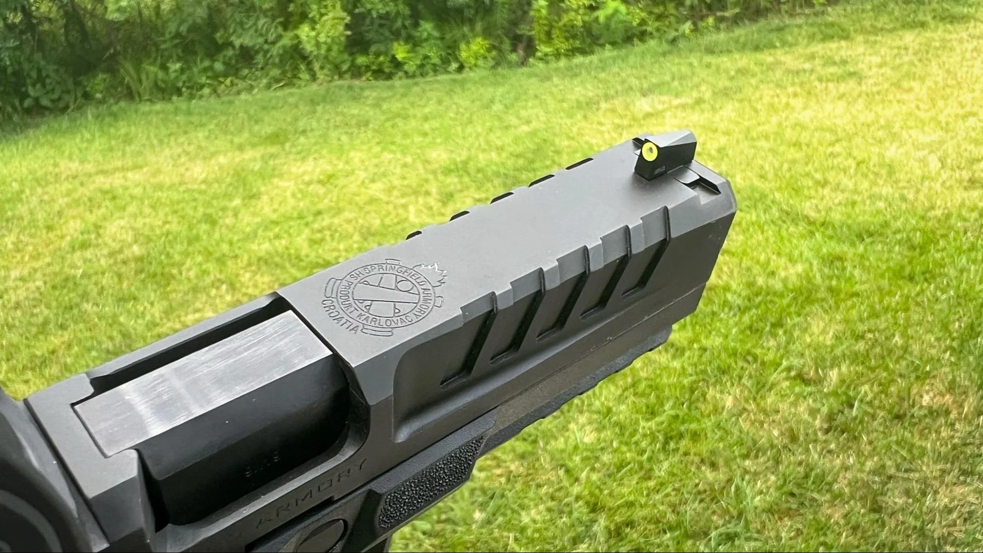 springfield armory echelon close up front sight