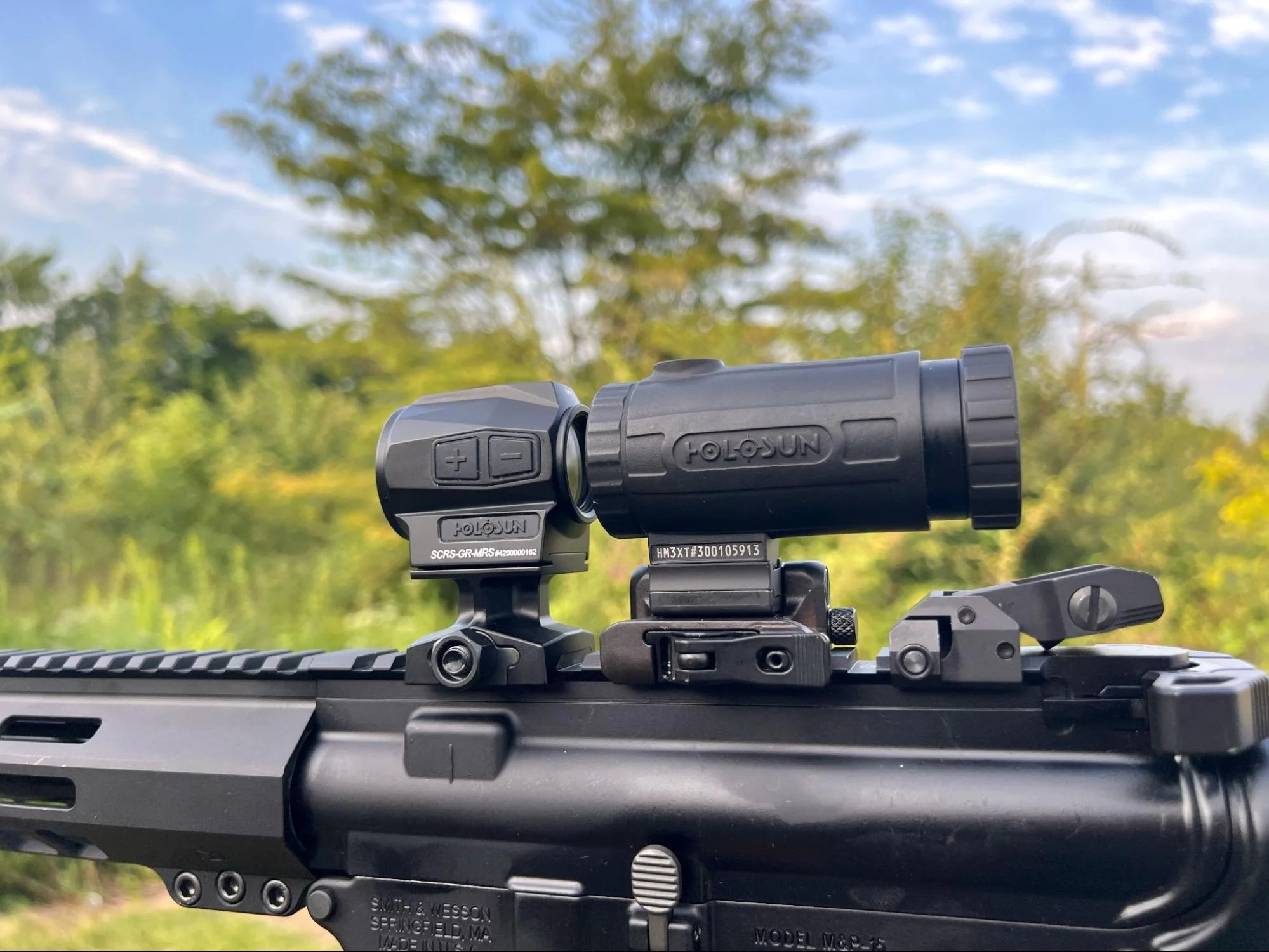 Holosun HM3XT Magnifier 実物 HOLOSUN HM3XT Magnifier | TACRIG