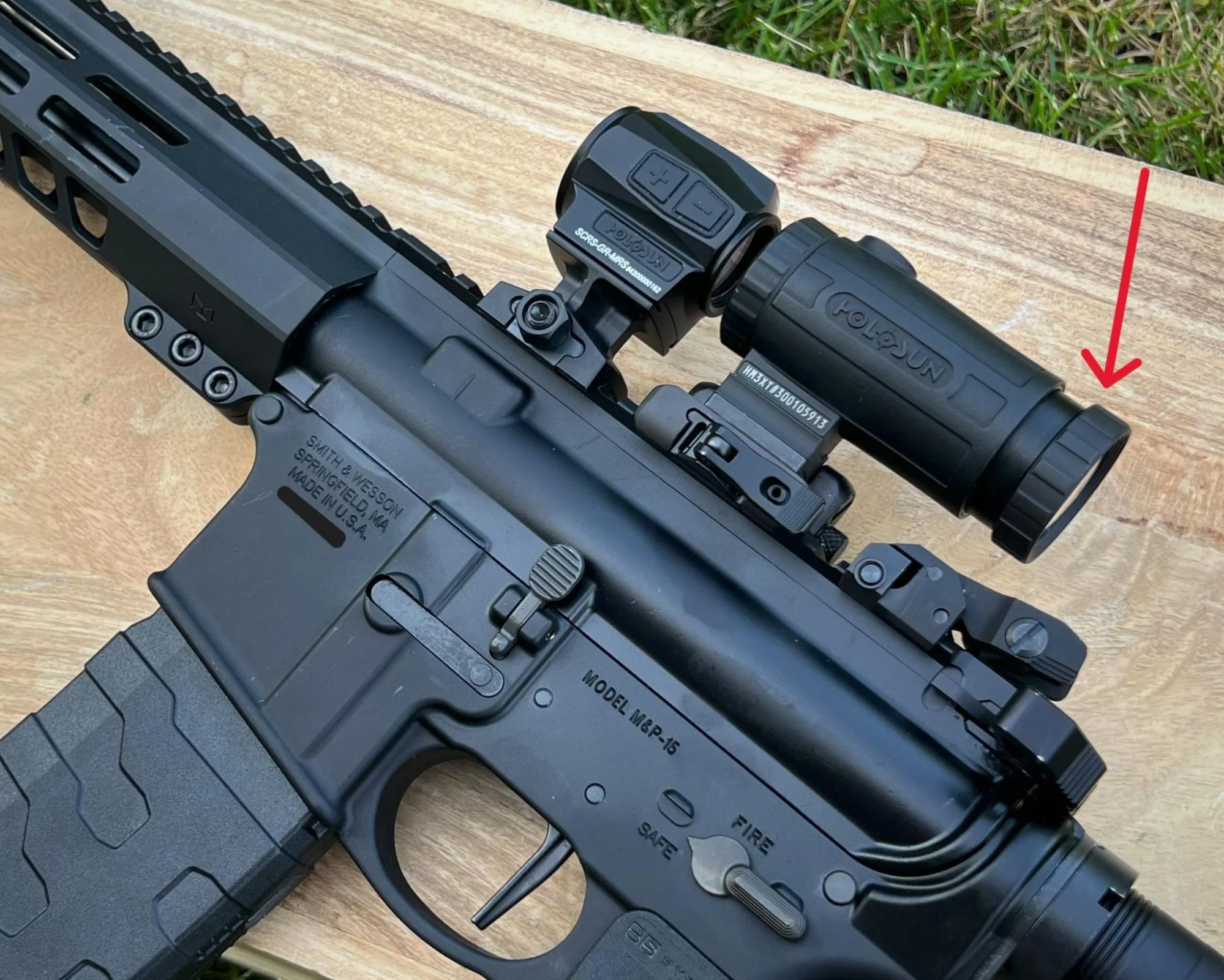 Holosun HM3XT Magnifier 実物 HOLOSUN HM3XT Magnifier | TACRIG