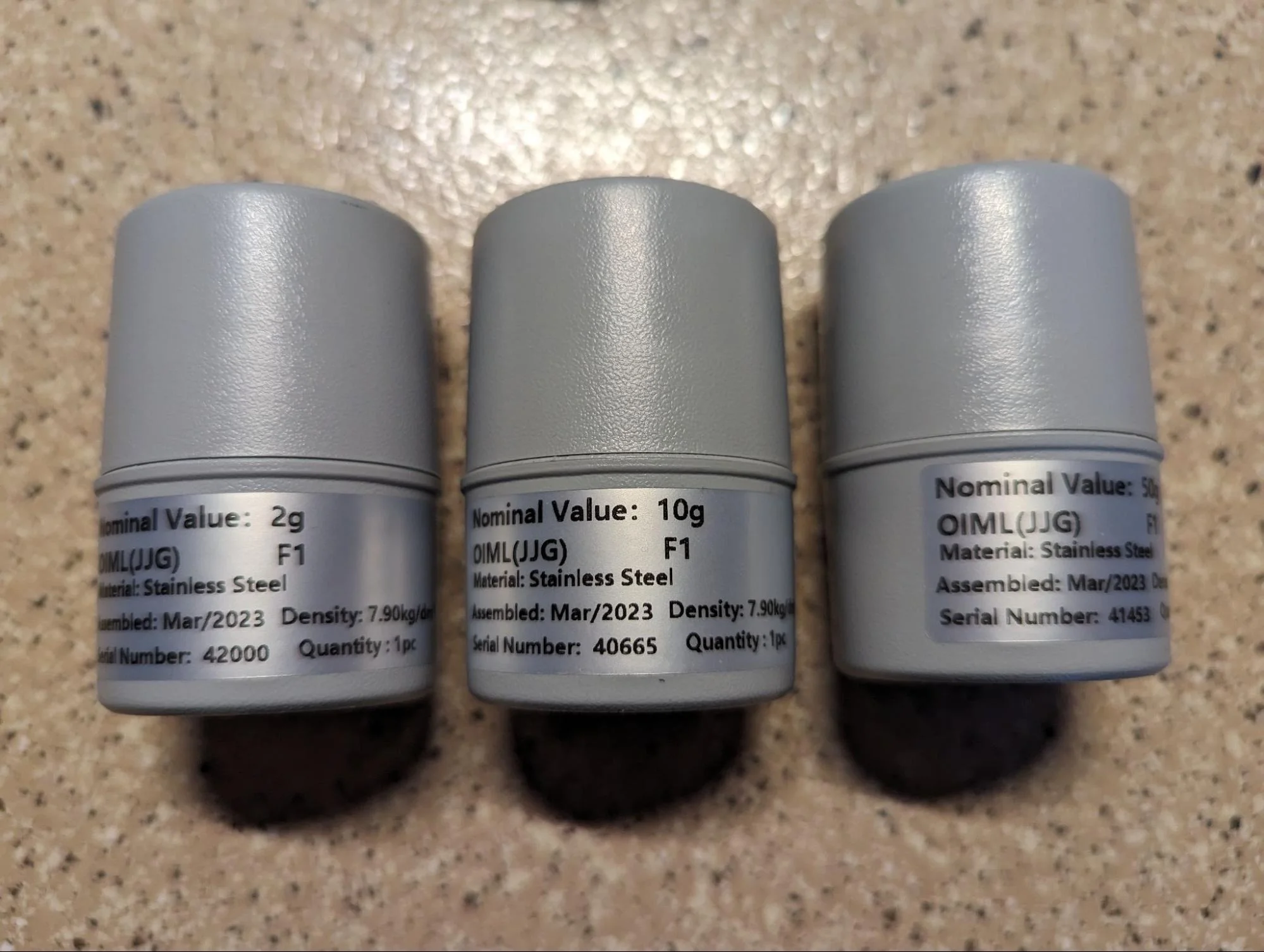 creedmoor trx-925 calibration check weights