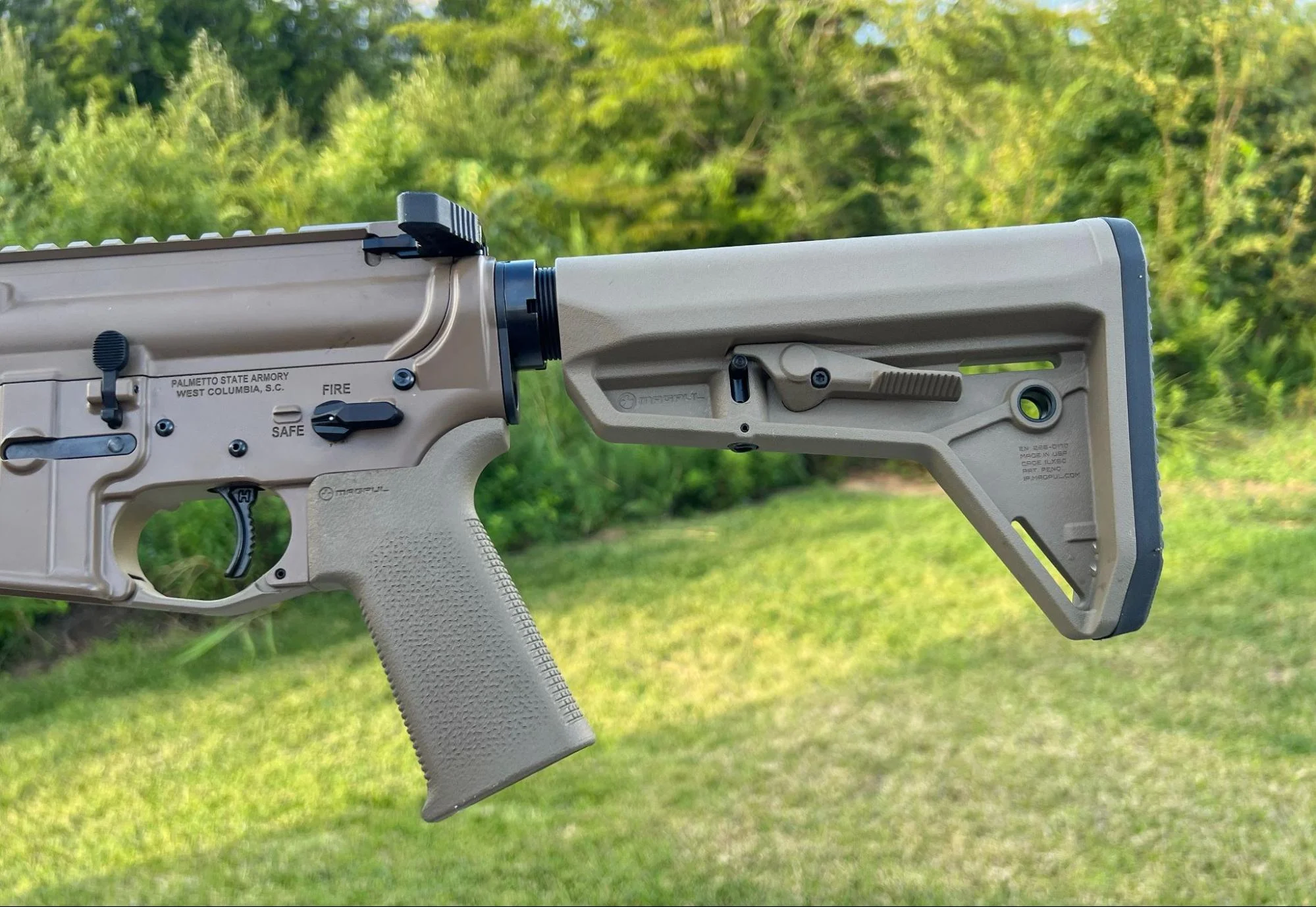 palmetto state armory sabre magpul stock