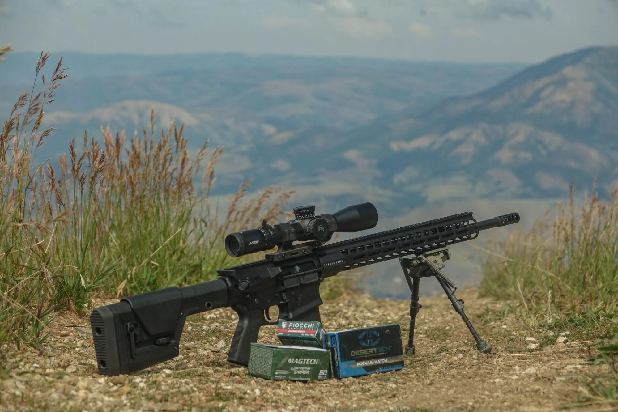 primary arms glx 3-18x44m review mounted on desert tech srs m2