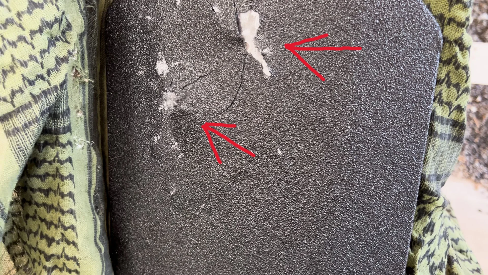 rts tactical level iii+ plate Glock 17 vs. Stribog impact locations