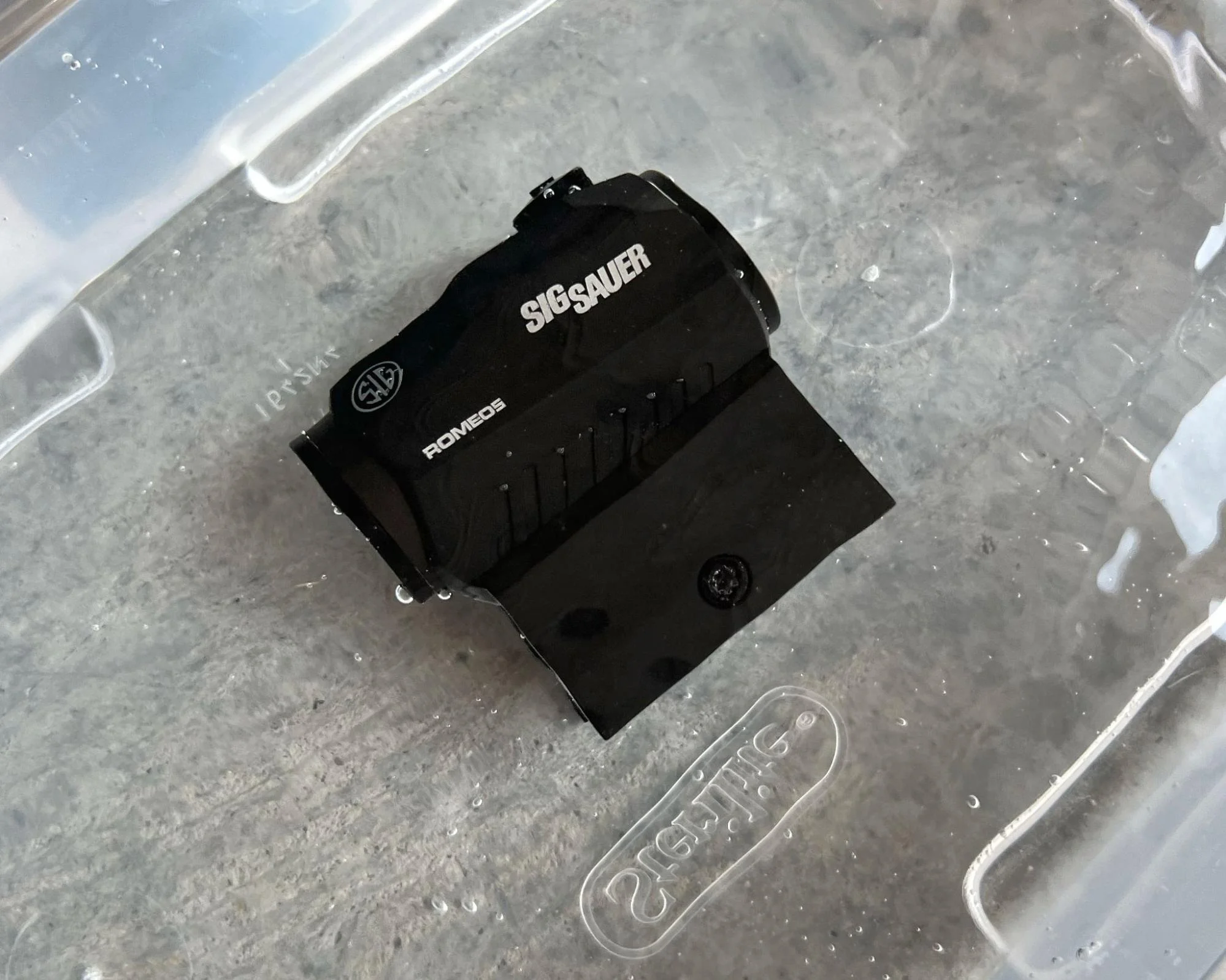 sig sauer romeo 5 water torture test