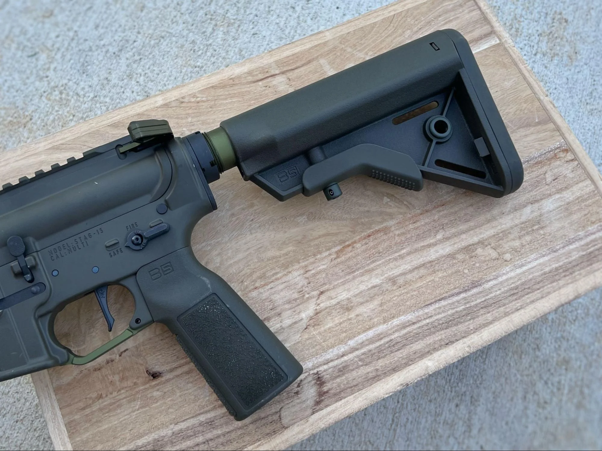 stag spctrm rifle b5 systems stock