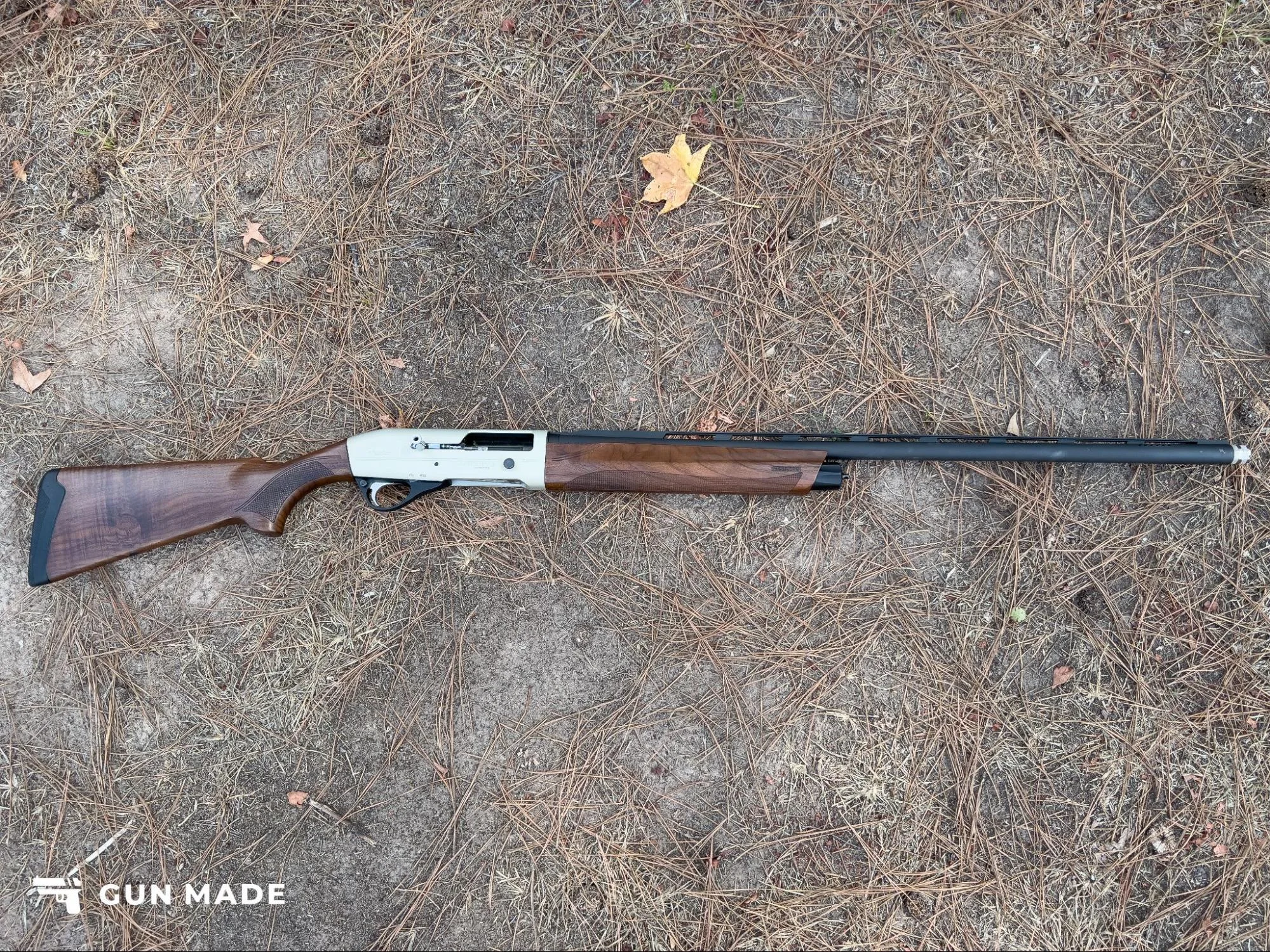 franchi affinity 3 sporting review laying on ground dirt