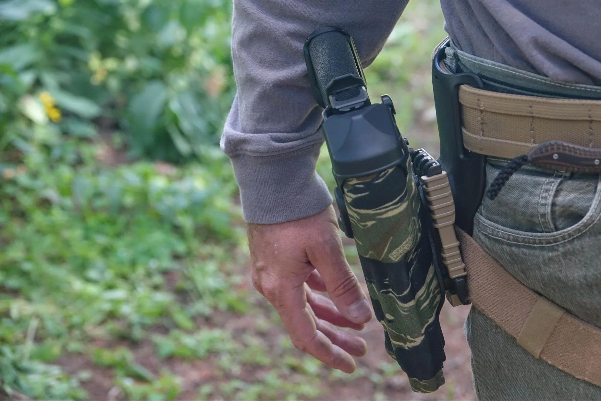 safariland als holster review test front view