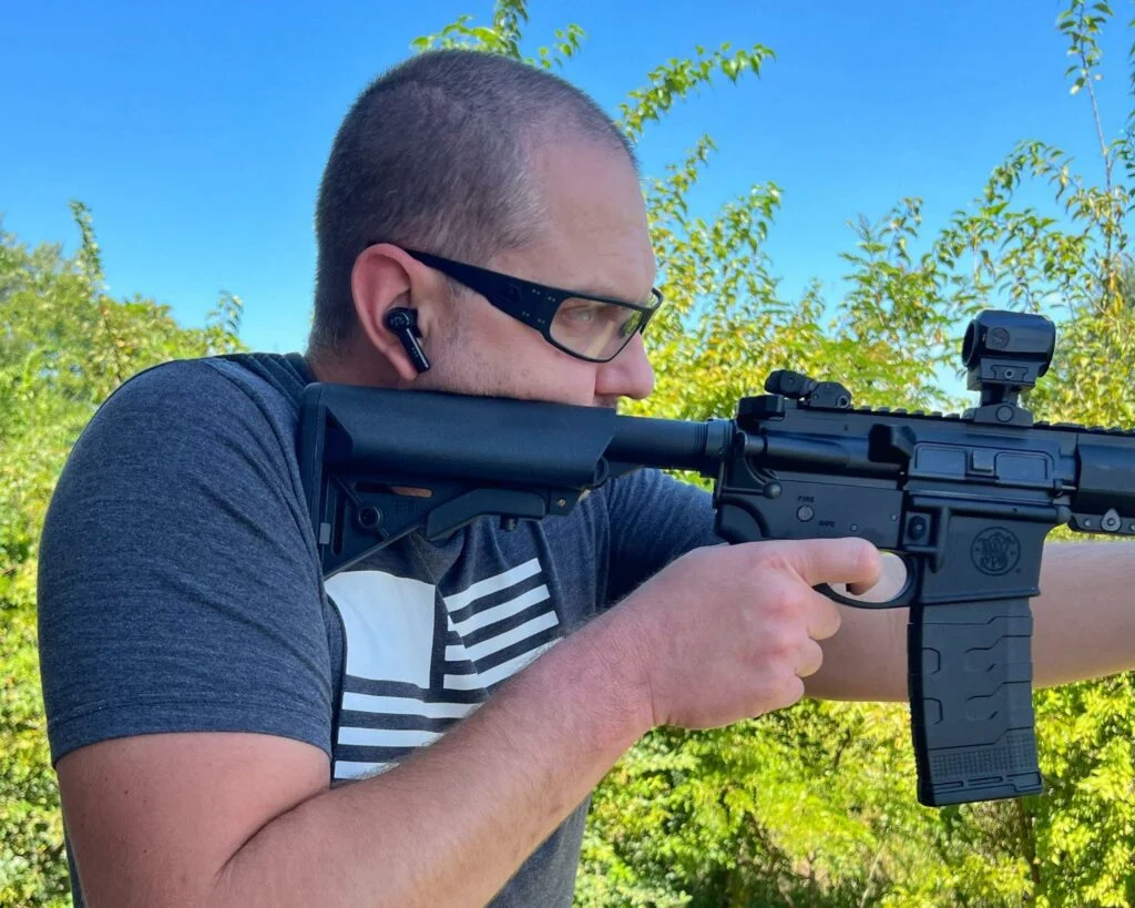 walkers disrupters bluetooth earbuds review smith wesson mp volunteer