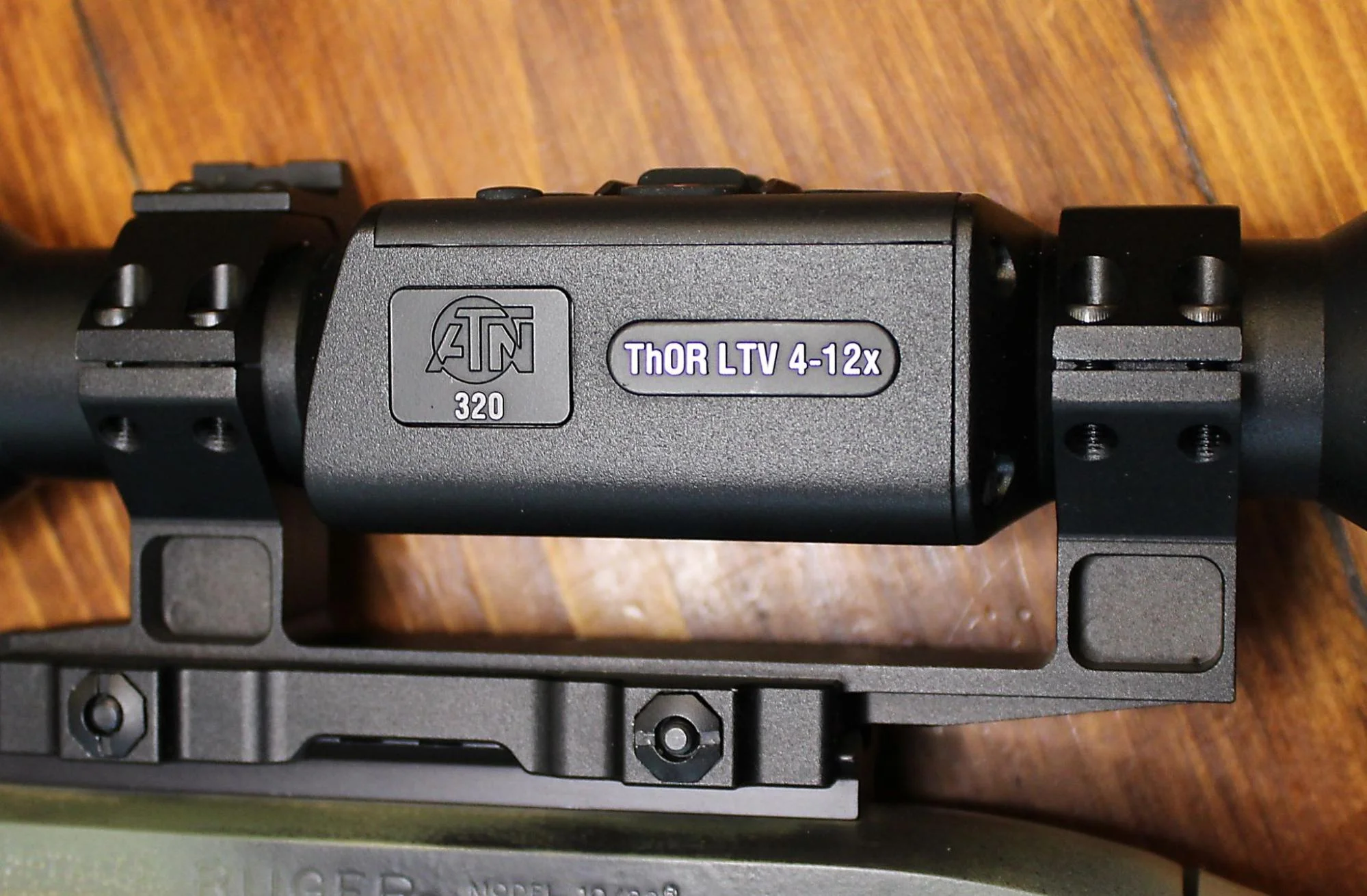 ATN ThOR LTV 320 4-12x Thermal Scope close up