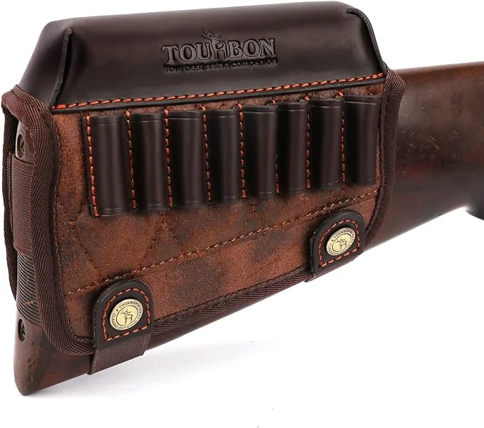 TOURBON Leather Buttstock Cheek Rest