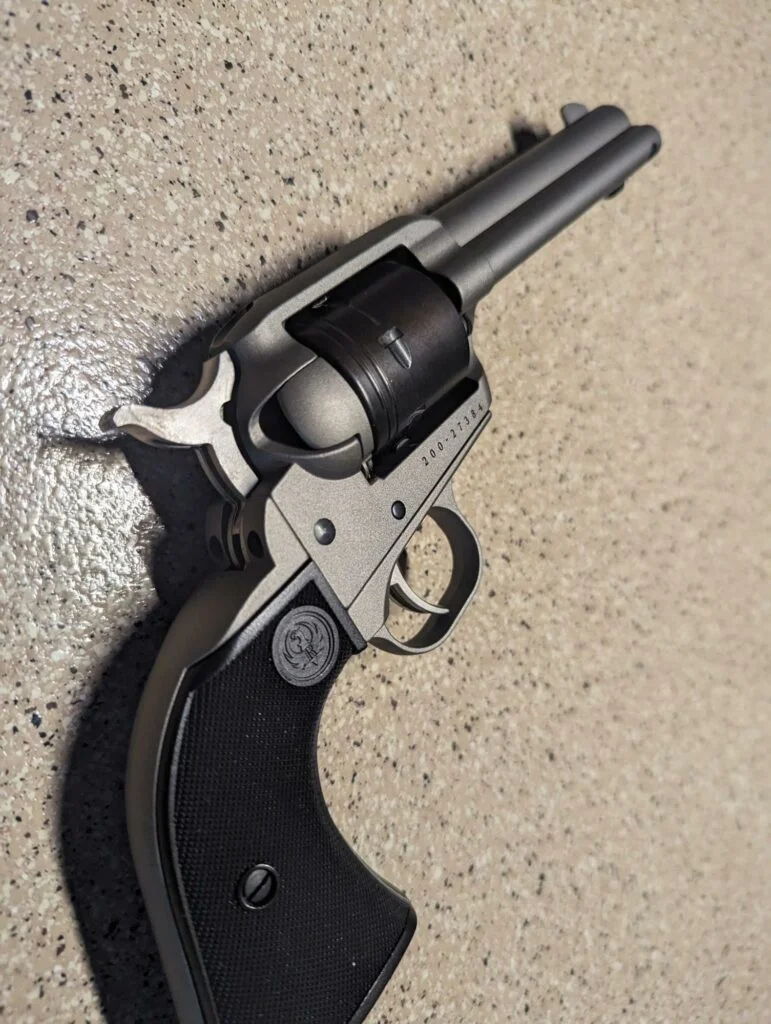 ruger wrangler close up