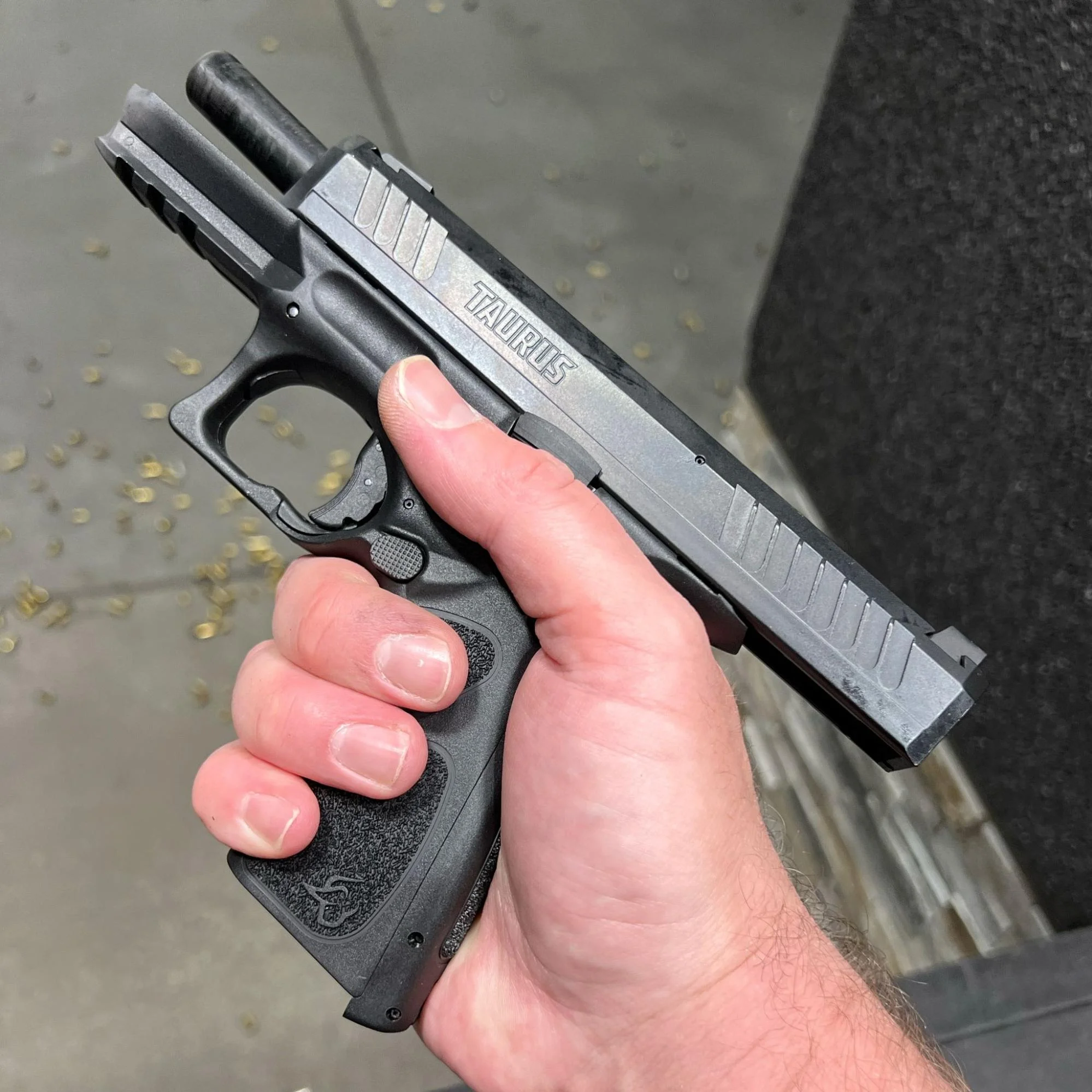 taurus ts9 hands on at the shooting range