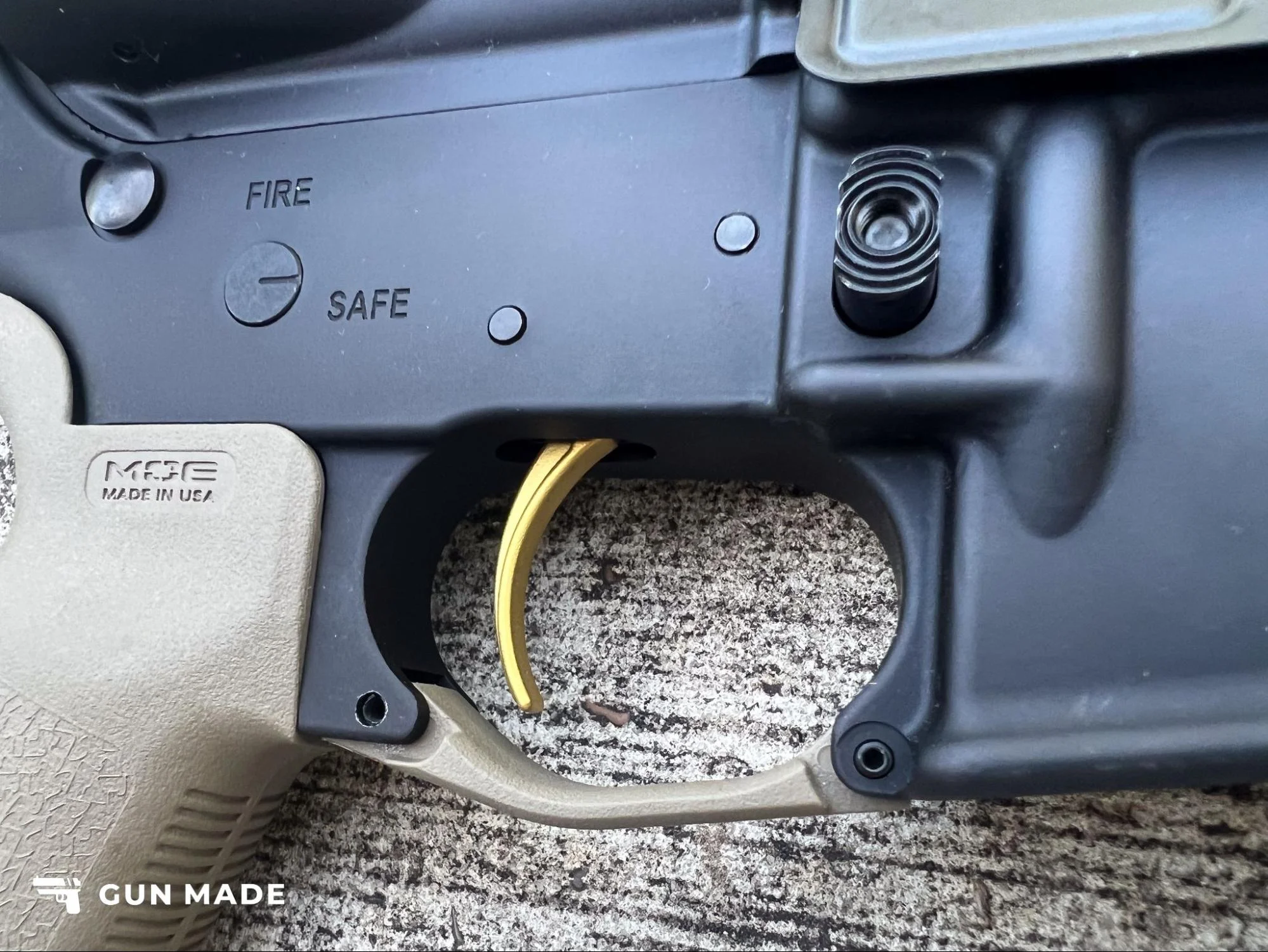 American Trigger Corp AR Gold Adjustable Trigger review