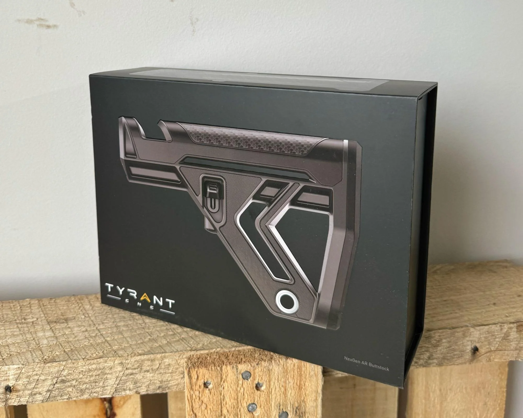 Tyrant CNC NexGen AR-15 Buttstock packaging front